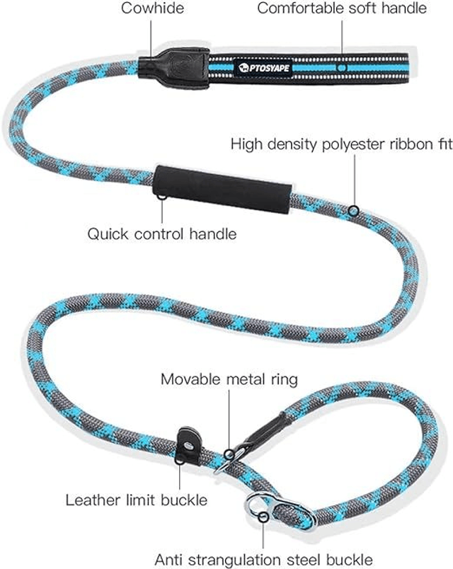Slip-On Adjustable Rope Lead 1.5m
