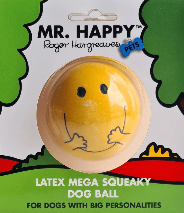 Mr. Men Mega Squeak Latex Ball