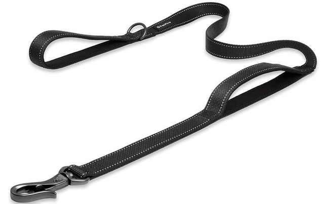 Dog Lead with 2 Padded Handles & Advanced Easy Snap Hook
