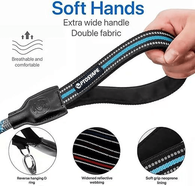 Slip-On Adjustable Rope Lead 1.5m