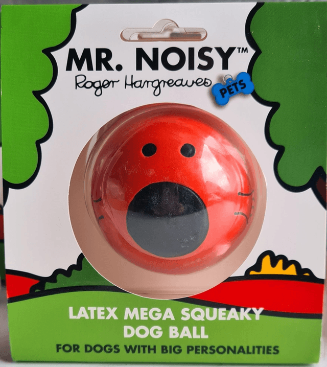 Mr. Men Mega Squeak Latex Ball