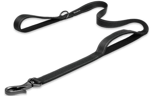 Dog Lead with 2 Padded Handles &amp; Advanced Easy Snap Hook